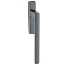 Squared design handle in matt black